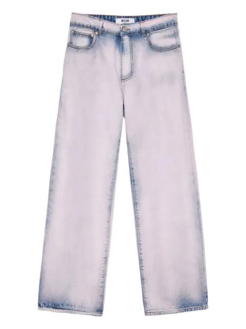 logo jeans by MSGM
