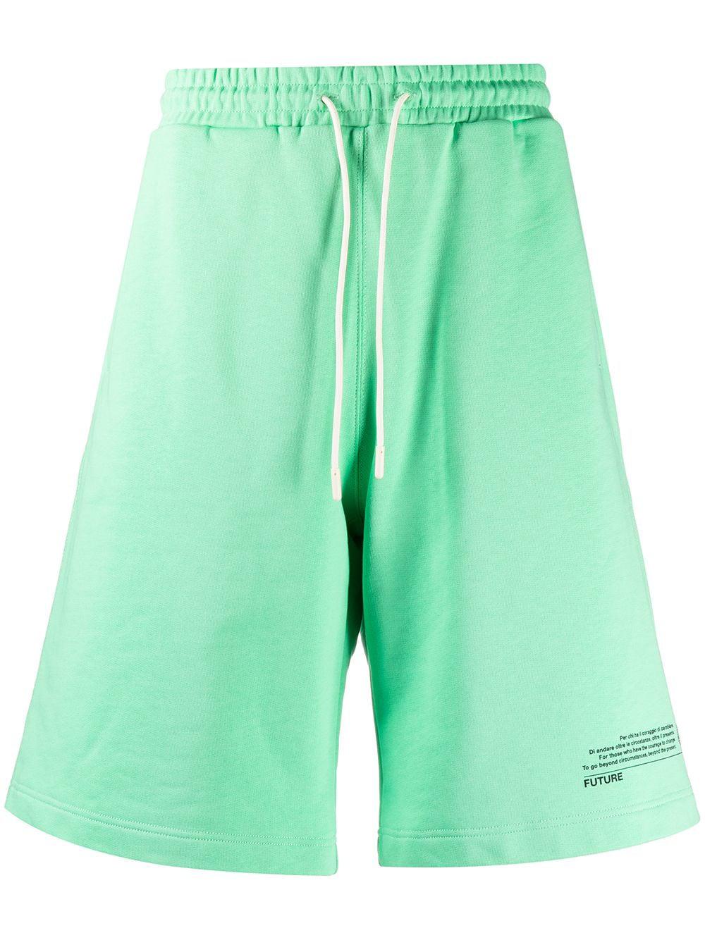 logo-print shorts by MSGM