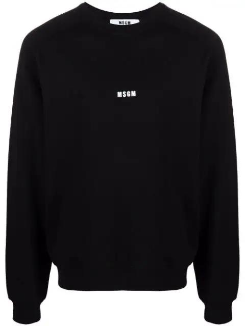 logo-print sweater by MSGM