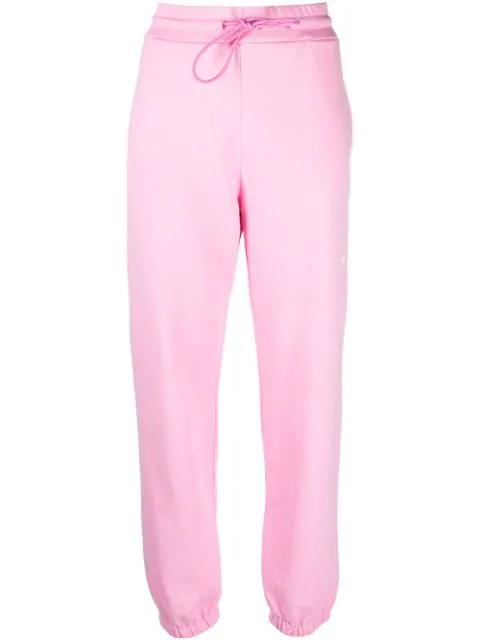 logo-print track pants by MSGM