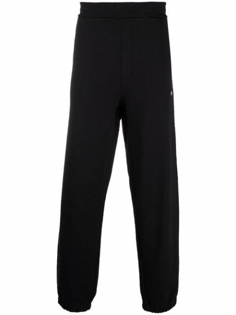 logo-print track pants by MSGM