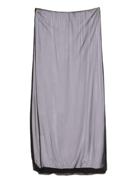 mesh maxi skirt by MSGM