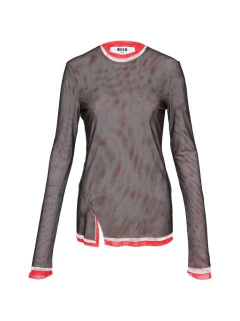 mesh top by MSGM