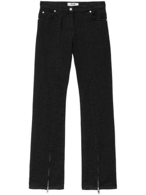 mid-rise straight jeans by MSGM