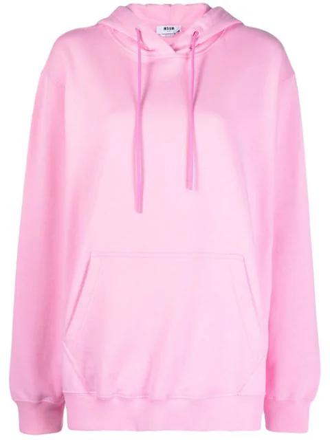 oversized cotton hoodie by MSGM