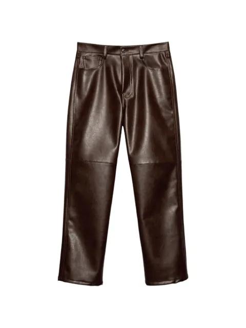 panelled trousers by MSGM