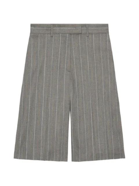 pinstripe shorts by MSGM
