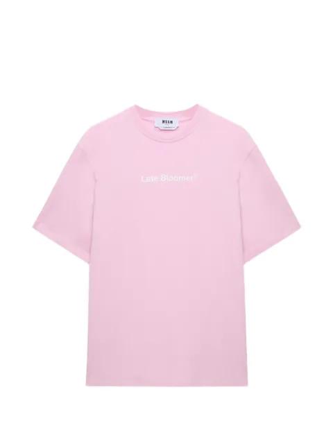 printed T-shirt by MSGM