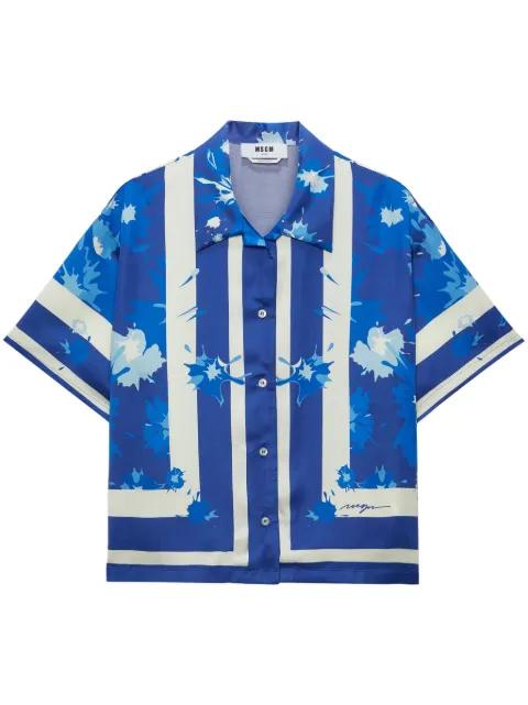 printed shirt by MSGM