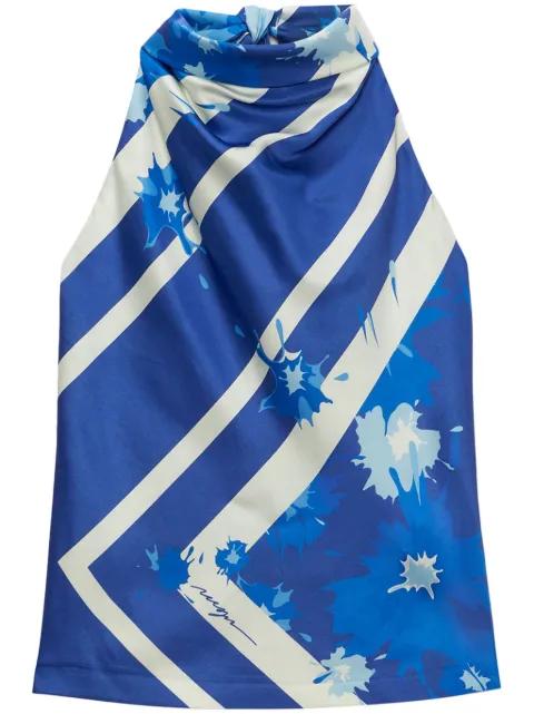 printed top by MSGM
