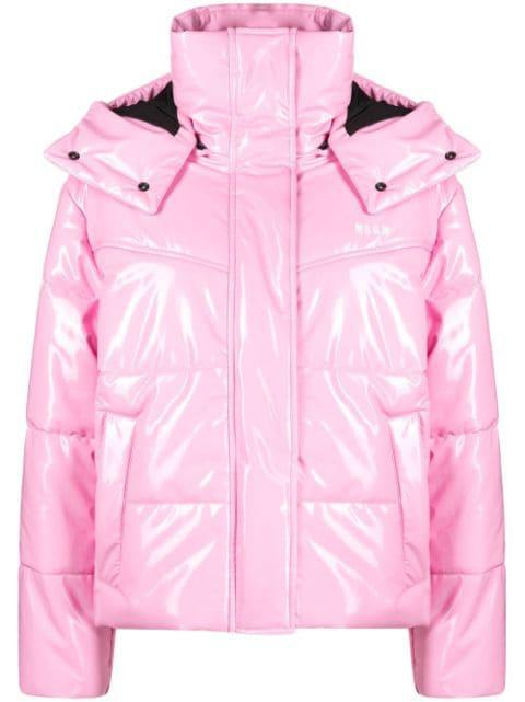 quilted puffer jacket by MSGM