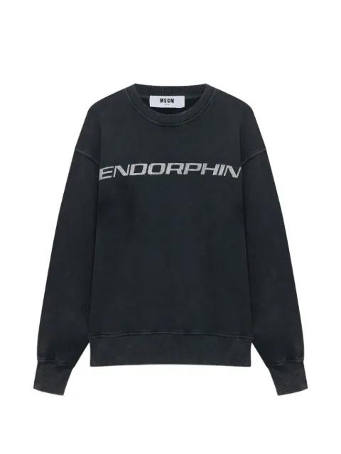 round-neck sweatshirt by MSGM