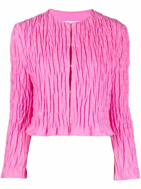 ruffle-detail blouse by MSGM