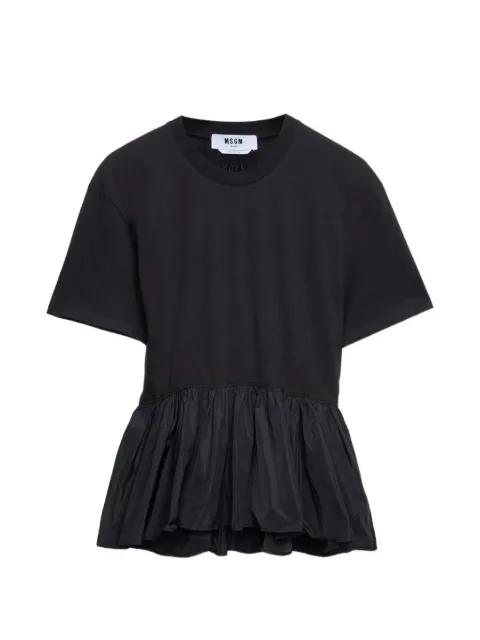 ruffled T-shirt by MSGM