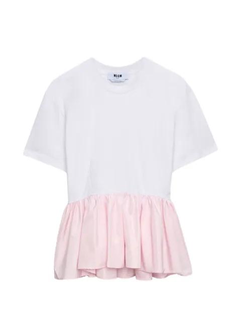 ruffled T-shirt by MSGM