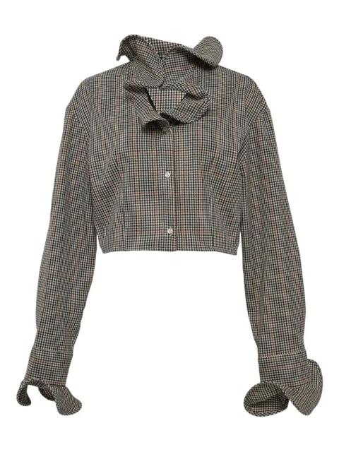 ruffled collar blouse by MSGM