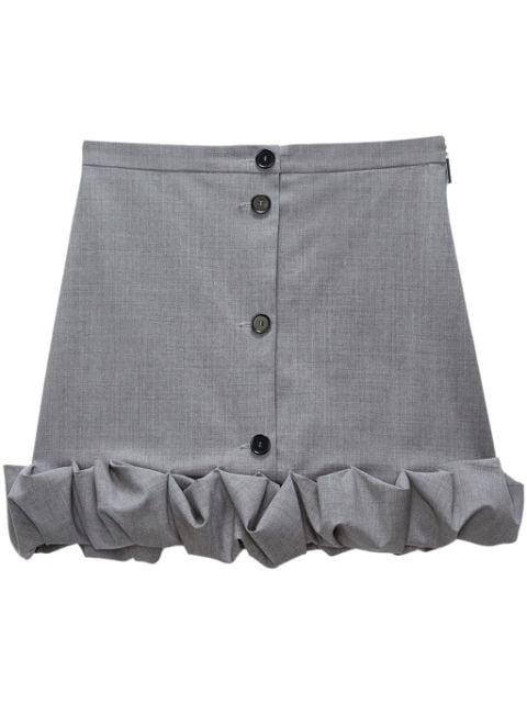 ruffled mini skirt by MSGM
