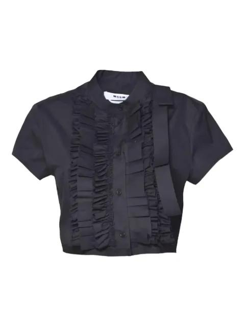 ruffled shirt by MSGM