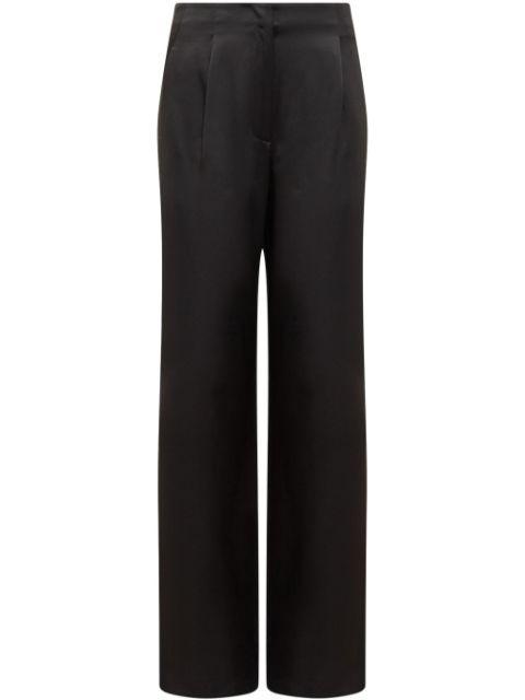 satin trousers by MSGM
