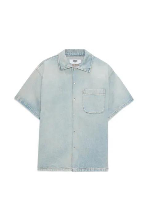 short sleeve pocket shirt by MSGM