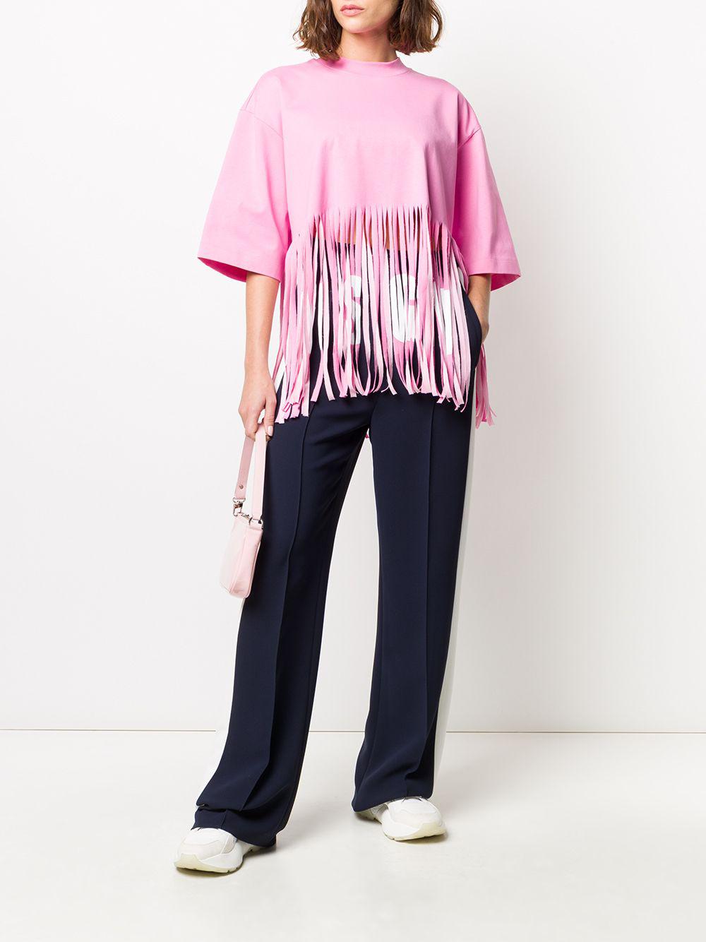 side stripe track pants by MSGM