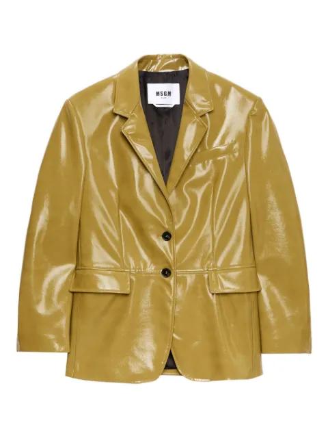 single-breasted jacket by MSGM