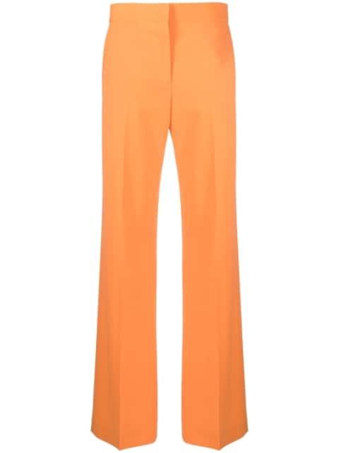 straight-leg cut trousers by MSGM