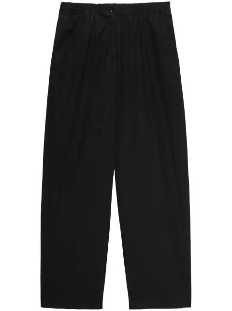 straight-leg trousers by MSGM