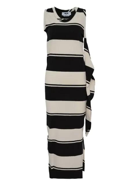 striped maxi dress by MSGM