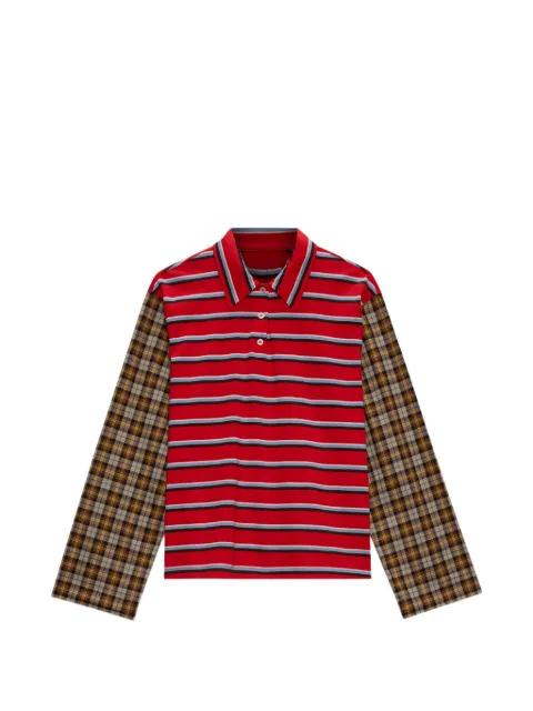 striped polo shirt by MSGM