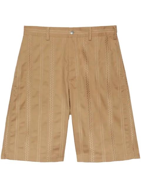 striped shorts by MSGM