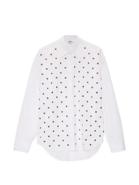 stud-embellishment shirt by MSGM
