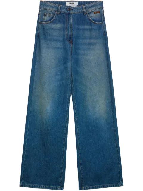 wide-leg jeans by MSGM