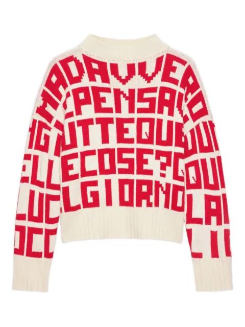 x Caterina Frongia long-sleeve sweater by MSGM