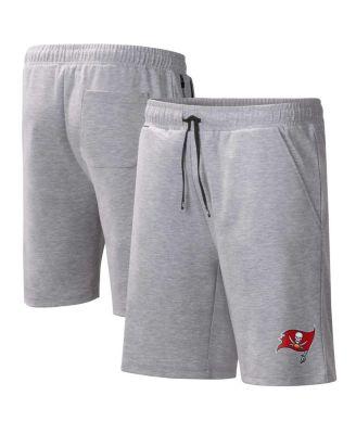 Men's Heather Gray Tampa Bay Buccaneers Trainer Shorts by MSX BY MICHAEL STRAHAN