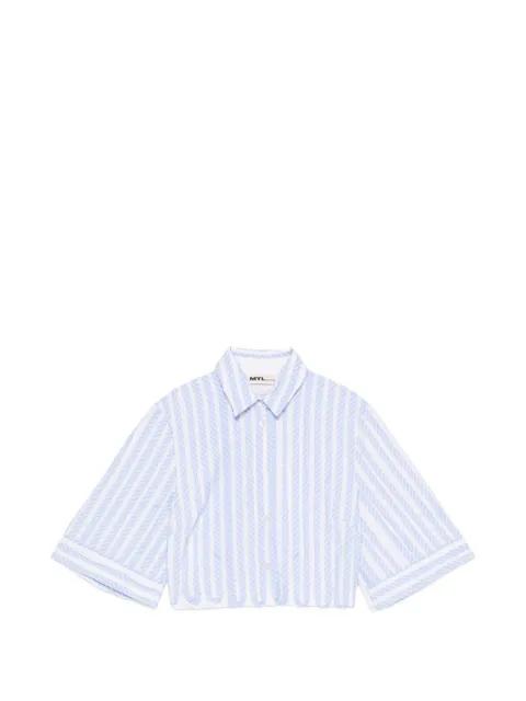 Corto striped shirt by MTL STUDIO
