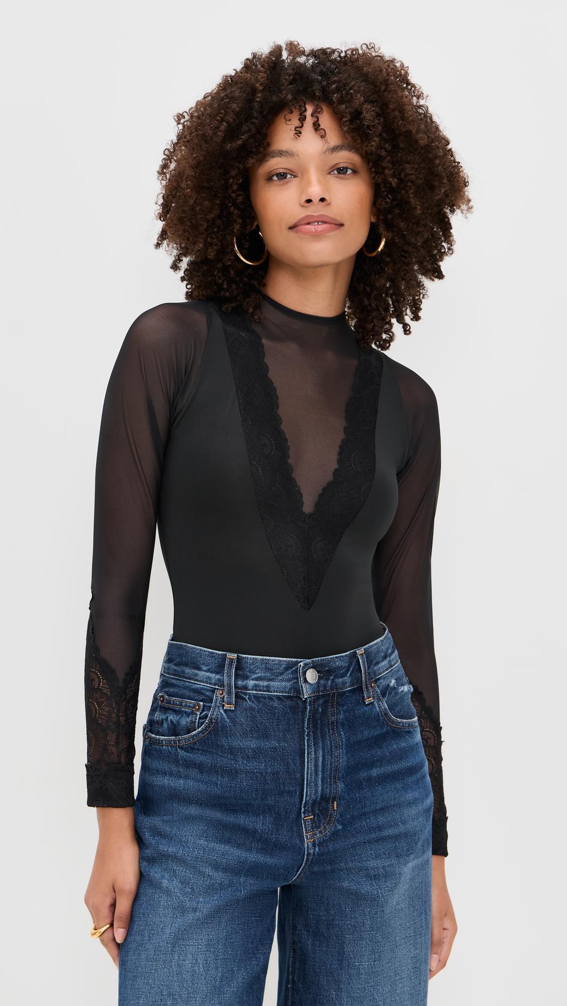 Alicia Thong Bodysuit by MUCCI