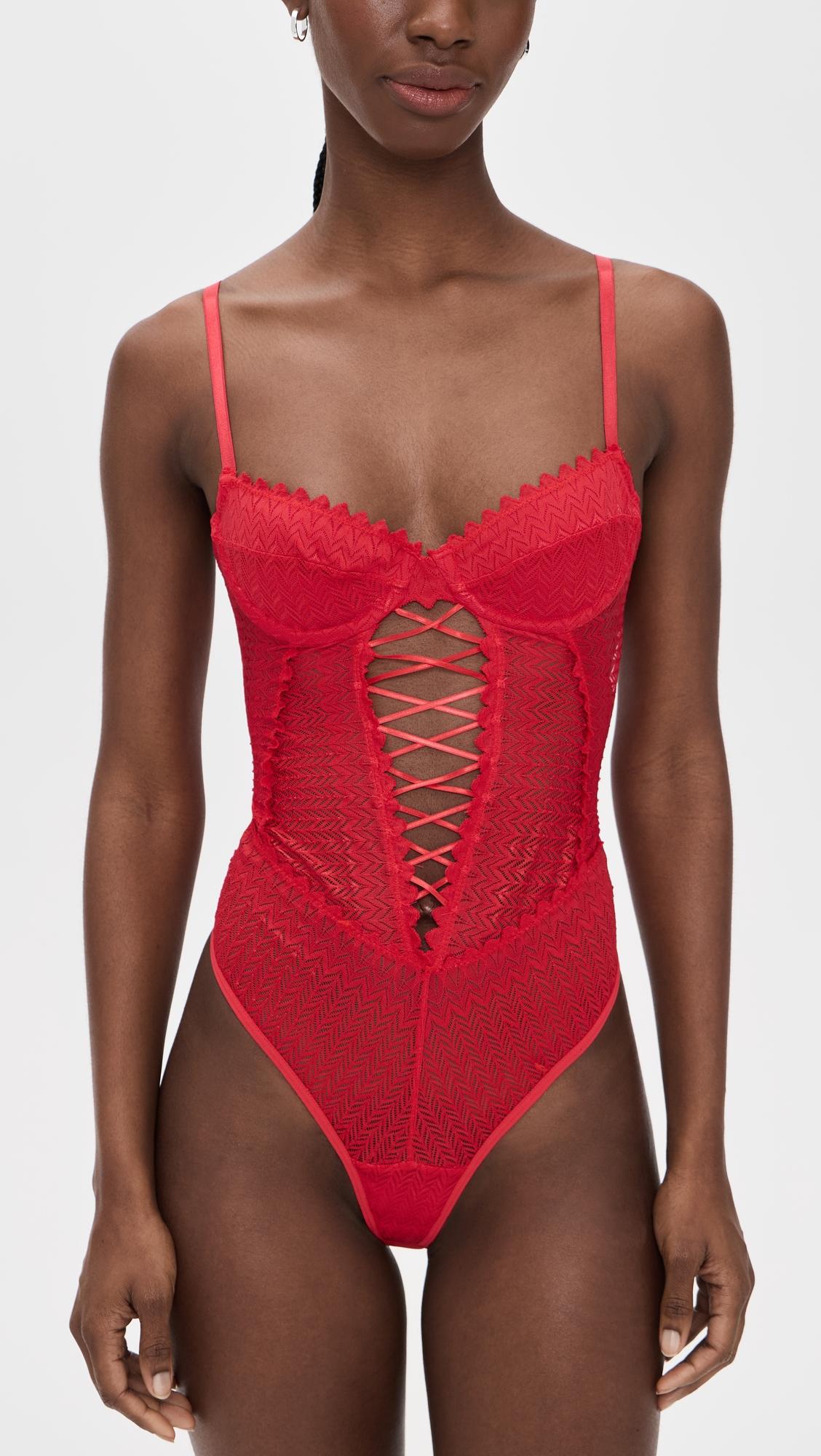 Aryanna Thong Bodysuit by MUCCI