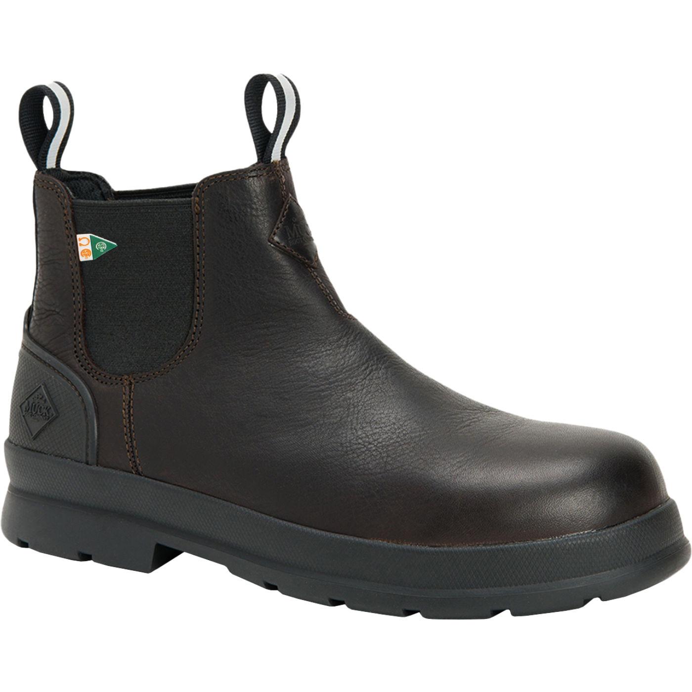 Men's Chore Farm Leather Comp Toe Chelsea Boot CSA by MUCK