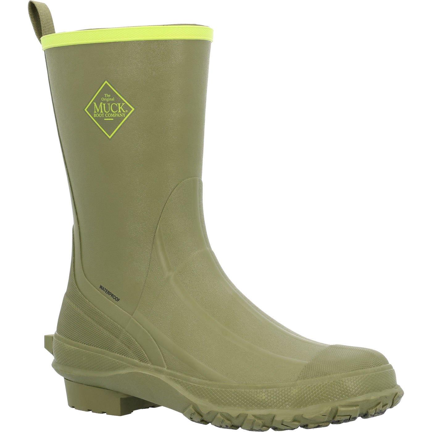 Men's Harvester Mid Rubber Boot by MUCK
