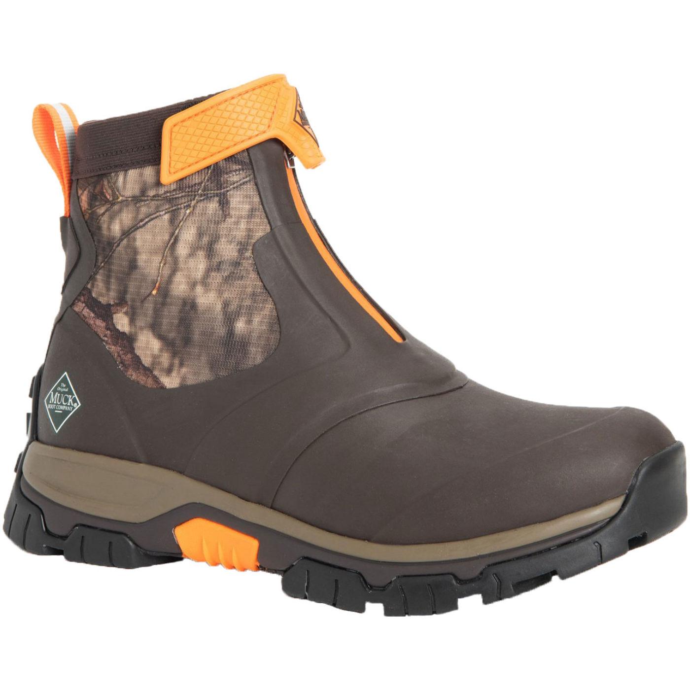 Men's Mossy Oak® Breakup Country Apex Mid Zip Ankle Boot by MUCK