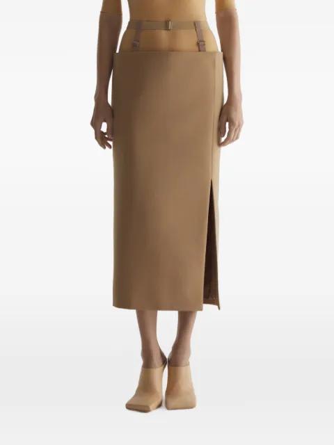 Suspended skirt by MUGLER
