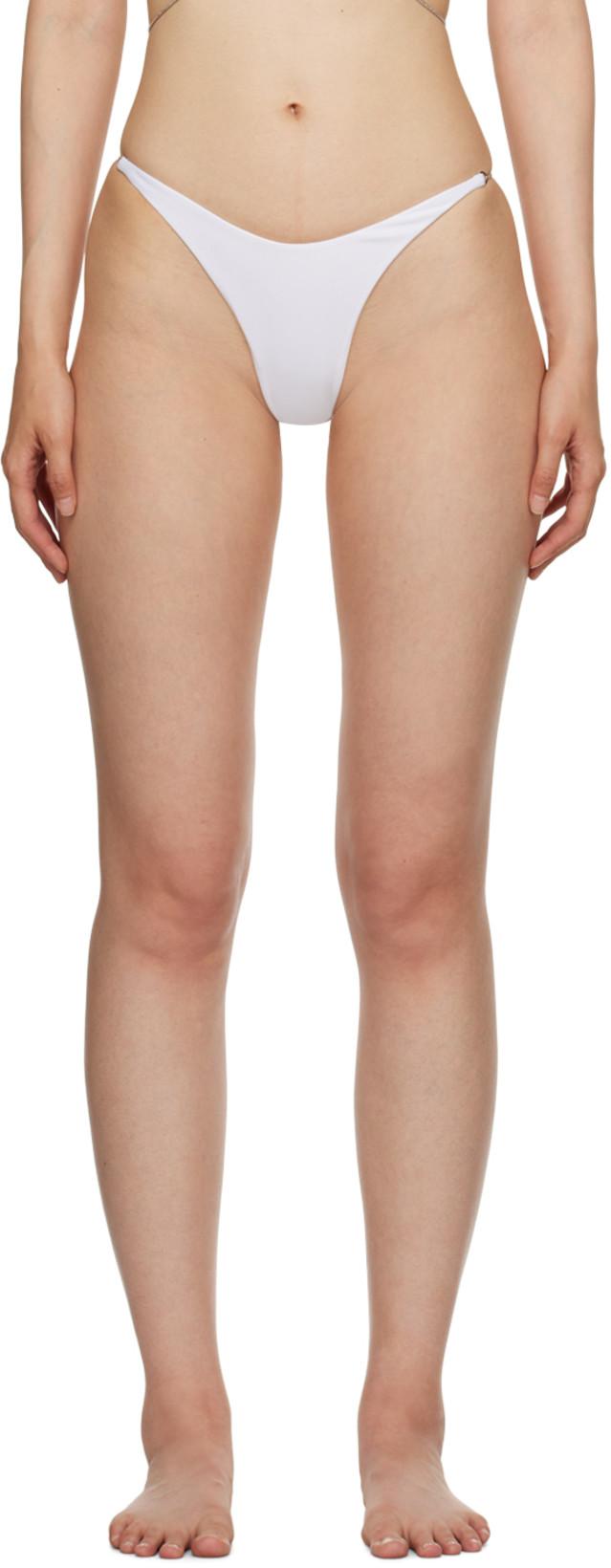 White Star Bikini Bottoms by MUGLER