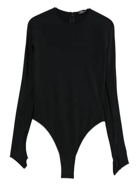 concealed long-sleeve bodysuit by MUGLER