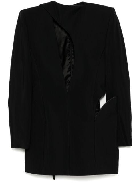 cut-out tailored dress by MUGLER
