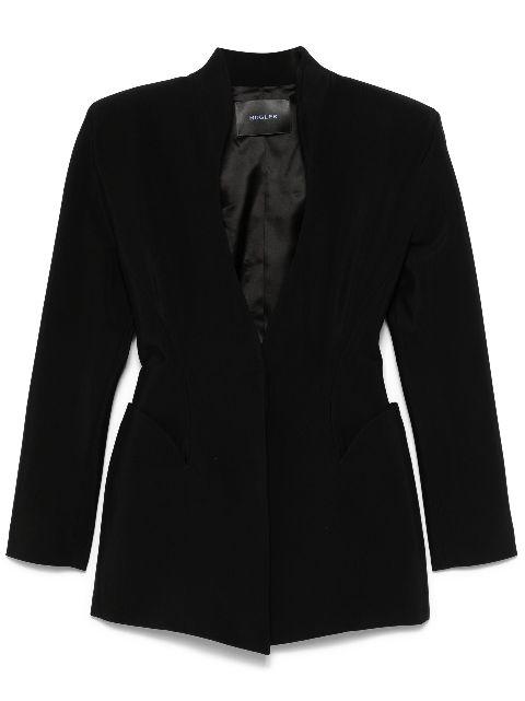 fitted-waist blazer by MUGLER