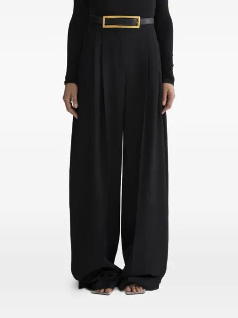 high-waisted trousers by MUGLER