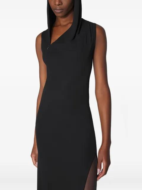 hoodied maxi dress by MUGLER
