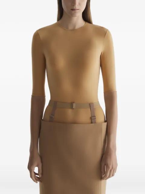 jersey T-shirt by MUGLER