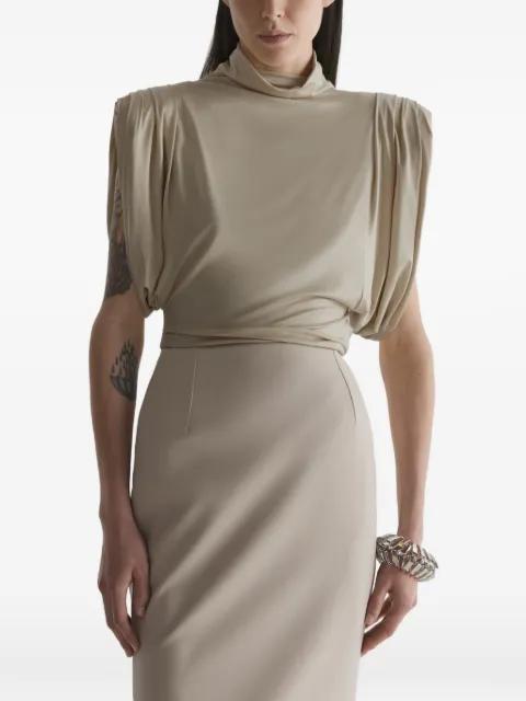 jersey blouse by MUGLER